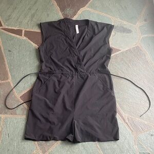 Black Athleta  Romper